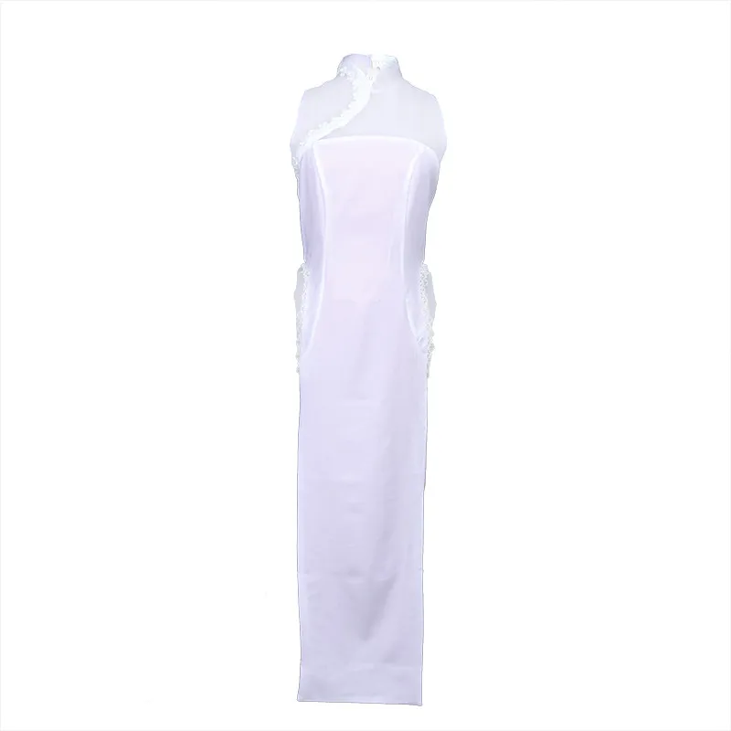 Game Azur Lane Kaohsiung Cosplay Sexy White Cheongsam Cosplay Costume For Female Full Set Carnival Halloween And Role Play Dress
Game Azur Lane Kaohsiung Cosplay Sexy White Cheongsam Cosplay Costume For Female Full Set Carnival Halloween And Role Play Dress