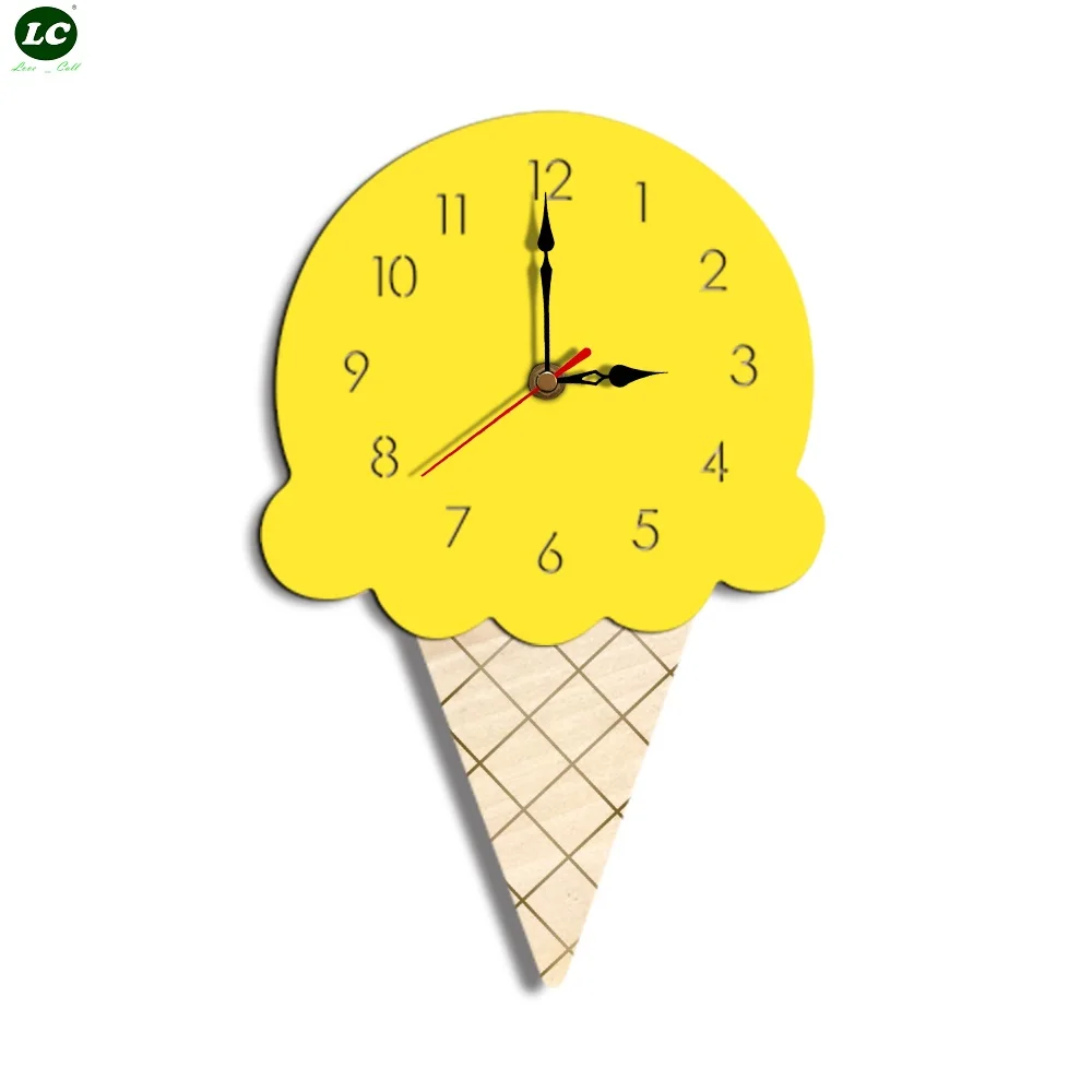 New Arravial Wall Clocks Home Decor Modern Home Cartoon Watch Ice cream Children's Watch Acrylic Garden Wall Clock
New Arravial Wall Clocks Home Decor Modern Home Cartoon Watch Ice cream Children's Watch Acrylic Garden Wall Clock