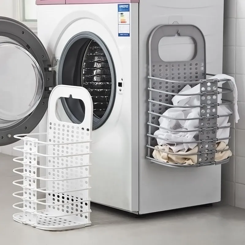 Large Laundry Basket Plastic Foldable Laundry Basket for Dirty Clothes Toys Bag Organizer Wall-mounted Bathroom Toilet Basket
Large Laundry Basket Plastic Foldable Laundry Basket for Dirty Clothes Toys Bag Organizer Wall-mounted Bathroom Toilet Basket