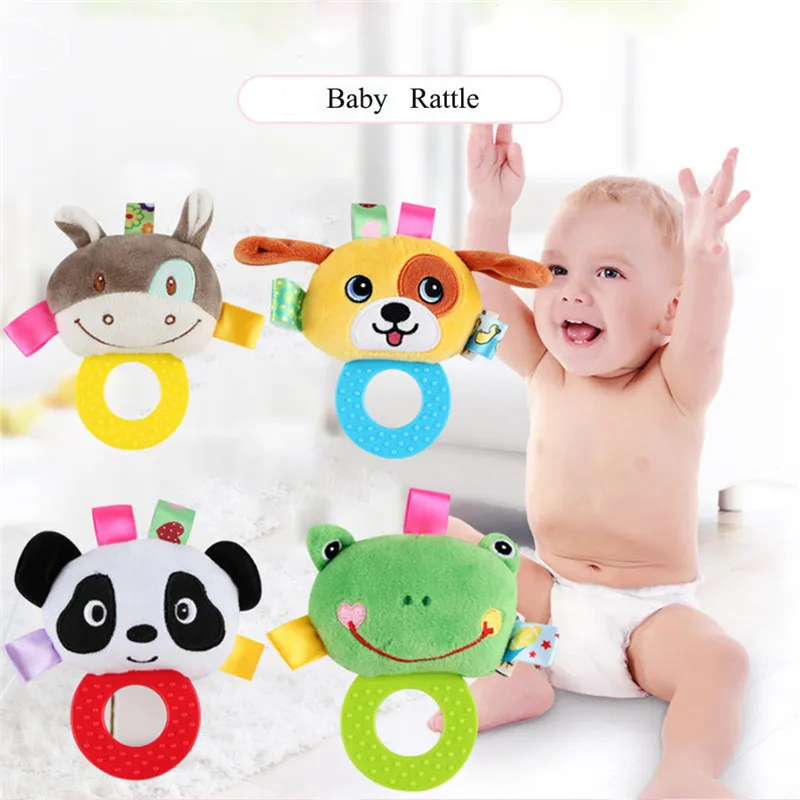 Newborn Rattles Toy Hand Bell Toddler Infant Rings Interactive Cute Animal Plush Toys Teether Baby Early Education Gift
Newborn Rattles Toy Hand Bell Toddler Infant Rings Interactive Cute Animal Plush Toys Teether Baby Early Education Gift