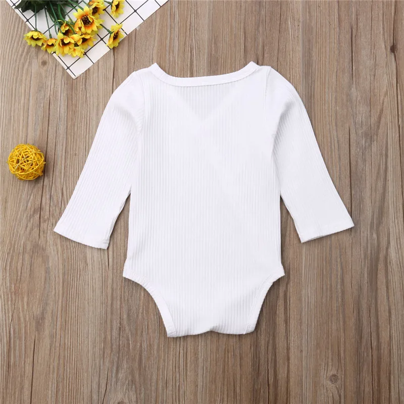Pretty Spring Autumn Romper For Boy Girl Casual Baby Boy Girl Toddler Newborn Romper Jumpsuit V-neck Cotton Clothes Outfit 0-24M
Pretty Spring Autumn Romper For Boy Girl Casual Baby Boy Girl Toddler Newborn Romper Jumpsuit V-neck Cotton Clothes Outfit 0-24M