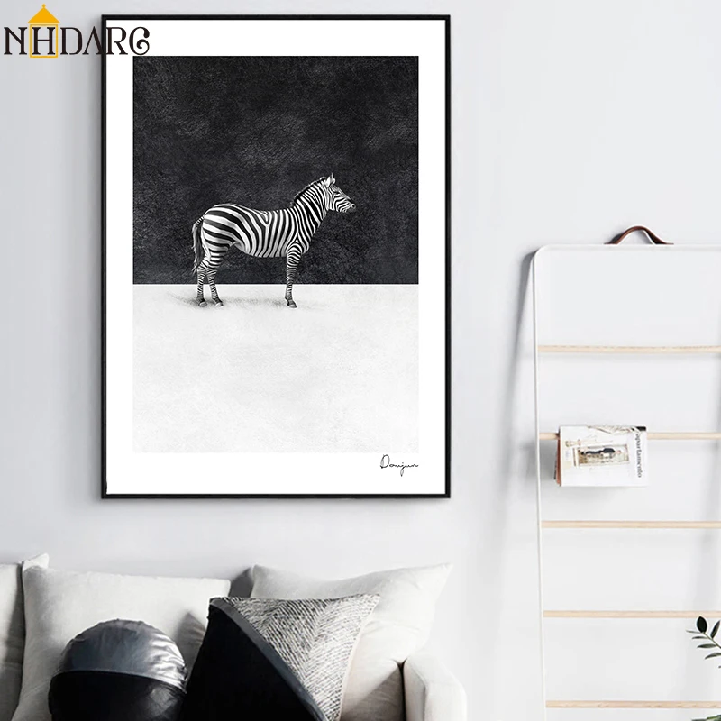 Black and white Fashion Animal Zebra Canvas Prints Wall Art Painting Wall Picture Posters for Living Room Home Decor
Black and white Fashion Animal Zebra Canvas Prints Wall Art Painting Wall Picture Posters for Living Room Home Decor