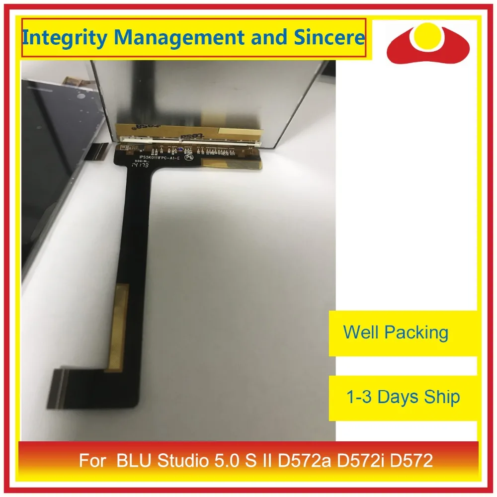 5.0" For BLU Studio 5.0 S II D572a D572i D572 Lcd Display Screen Touch Screen Panel Digitizer Screen Assembly Complete Black
5.0" For BLU Studio 5.0 S II D572a D572i D572 Lcd Display Screen Touch Screen Panel Digitizer Screen Assembly Complete Black