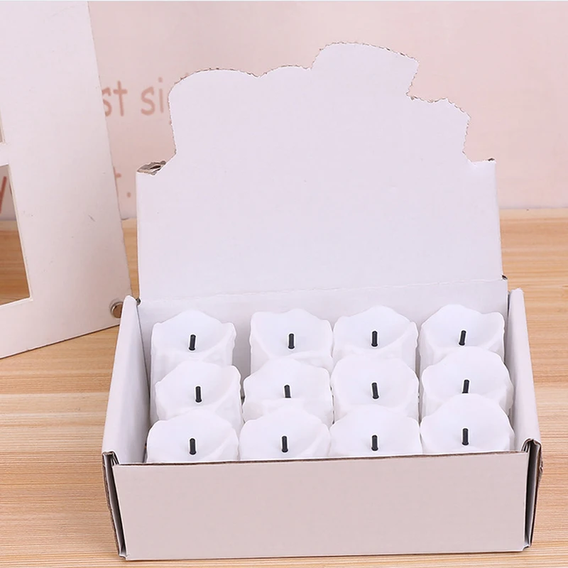 12 pcs/lot LED Electric Battery Powered Tealight Candles Warm White Flameless Tea Candles Holiday Party Wedding Home Decoration
12 pcs/lot LED Electric Battery Powered Tealight Candles Warm White Flameless Tea Candles Holiday Party Wedding Home Decoration