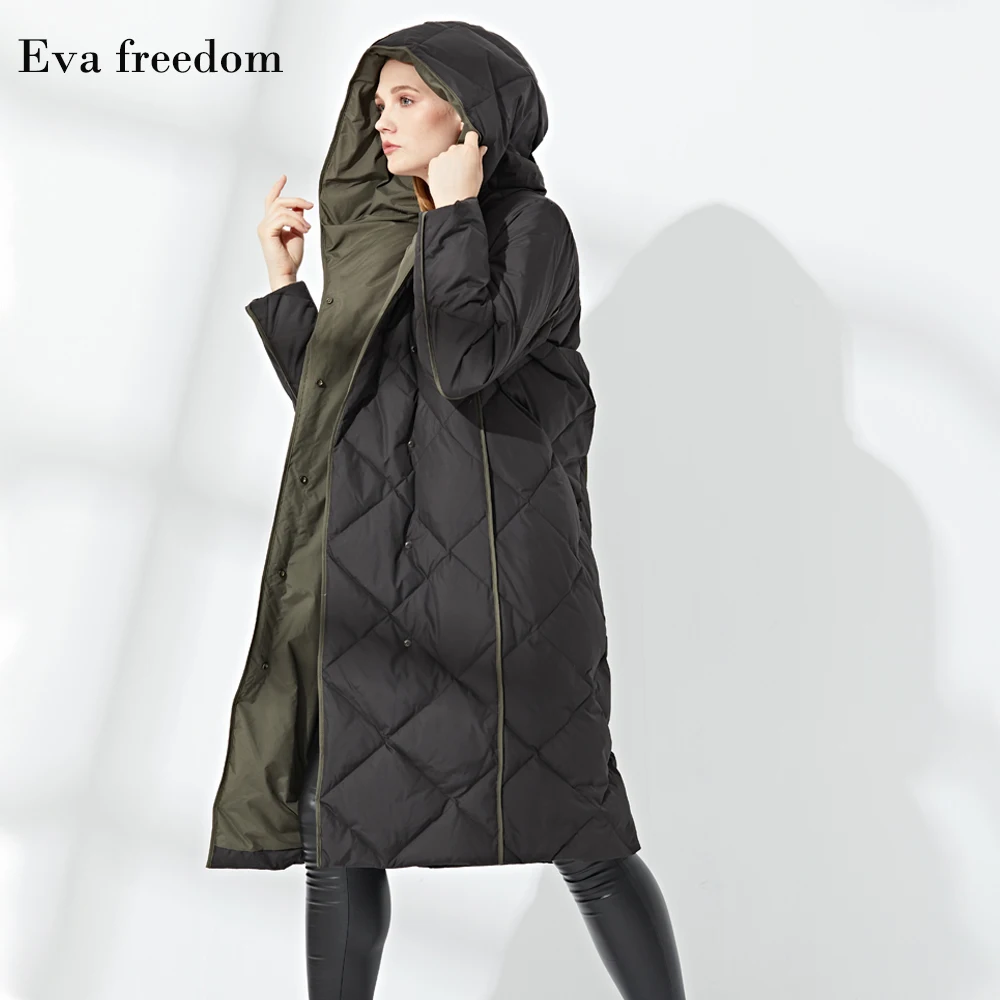 Winter new arrival women's down jacket hooded long fashion contrast color diamond check hooded down coat women EF12058
Winter new arrival women's down jacket hooded long fashion contrast color diamond check hooded down coat women EF12058