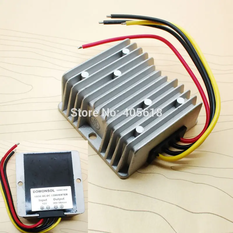 180W High efficiency 12V step up to 36V 5Amax 180Wmax dc dc converter Car Regulated Power Supply Converter
180W High efficiency 12V step up to 36V 5Amax 180Wmax dc dc converter Car Regulated Power Supply Converter