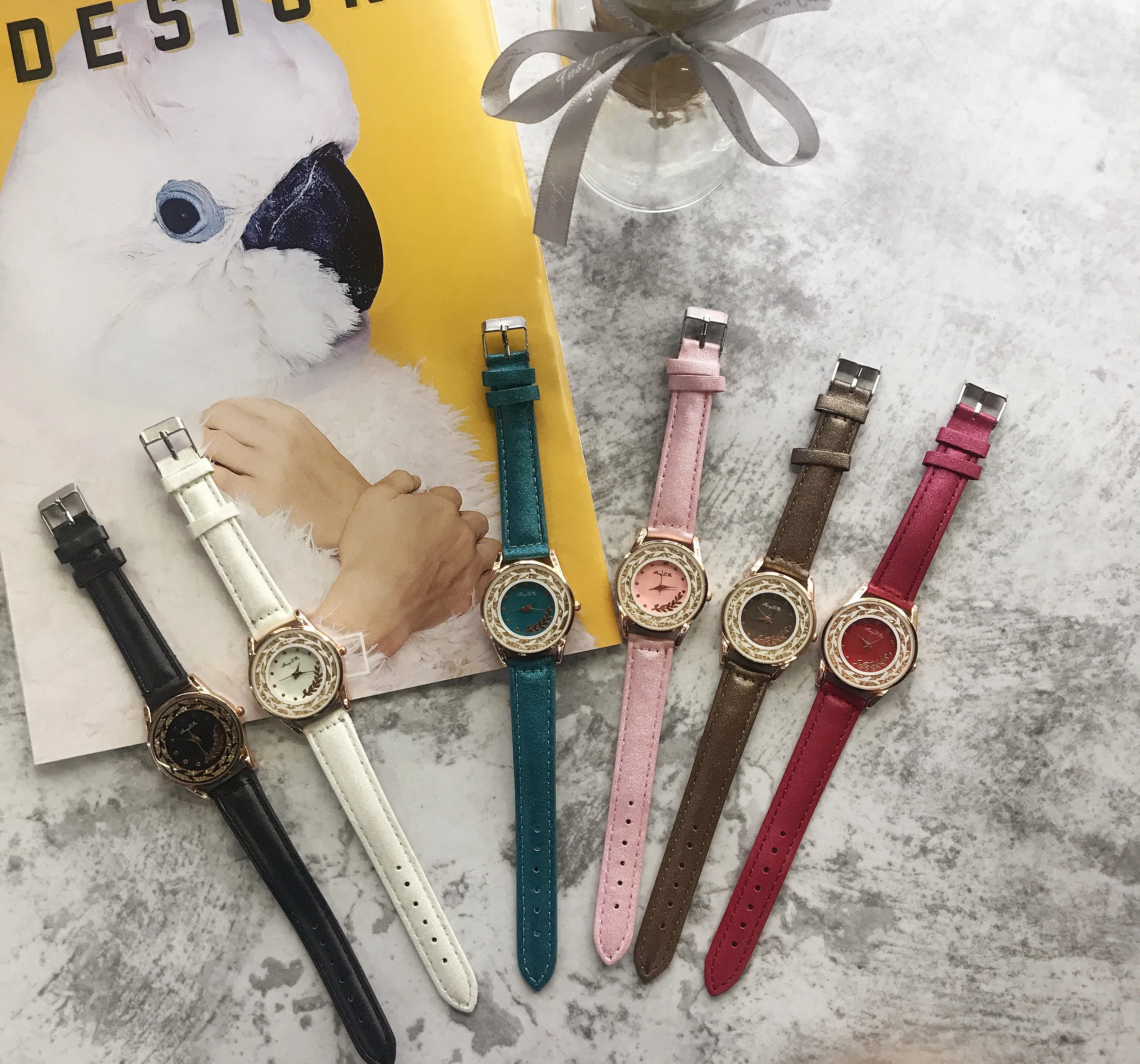 Ms classic quartz intellectual white-collar simple generous luxury leather fine watch
Ms classic quartz intellectual white-collar simple generous luxury leather fine watch