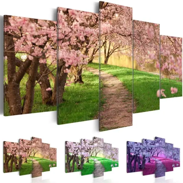 5Pcs/Set Modern Art on Canvas Beautiful Flowers Canvas Prints Landscape Decorative Picture Wall Pictures for Living Room NoFrame
5Pcs/Set Modern Art on Canvas Beautiful Flowers Canvas Prints Landscape Decorative Picture Wall Pictures for Living Room NoFrame