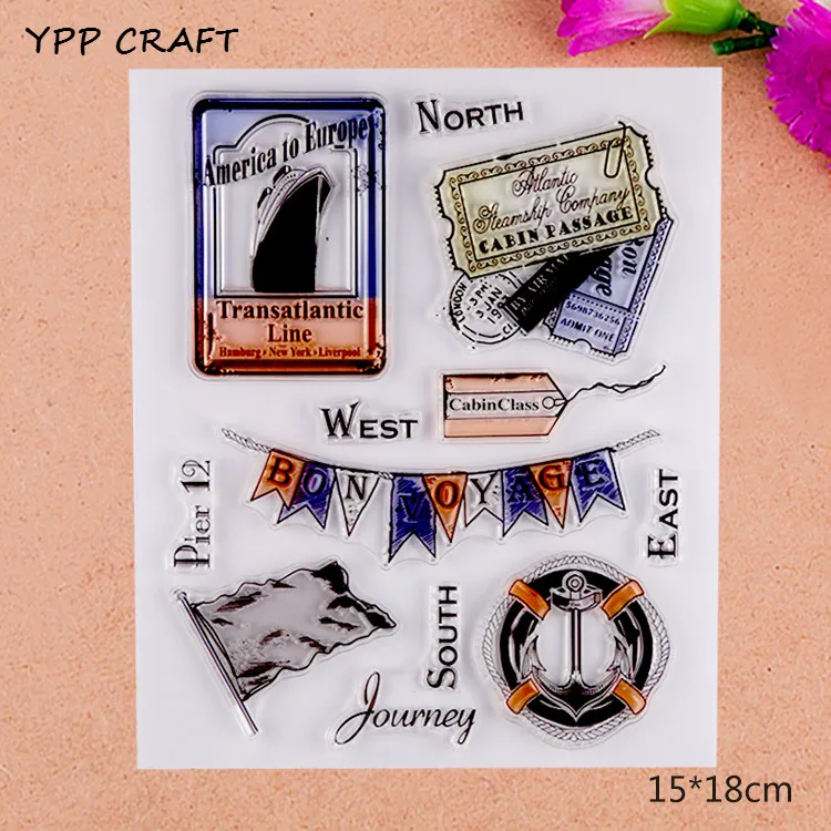 YPP CRAFT have a nice trip Transparent Clear Silicone Stamp/Seal for DIY scrapbooking/photo album Decorative clear stamp 981
YPP CRAFT have a nice trip Transparent Clear Silicone Stamp/Seal for DIY scrapbooking/photo album Decorative clear stamp 981