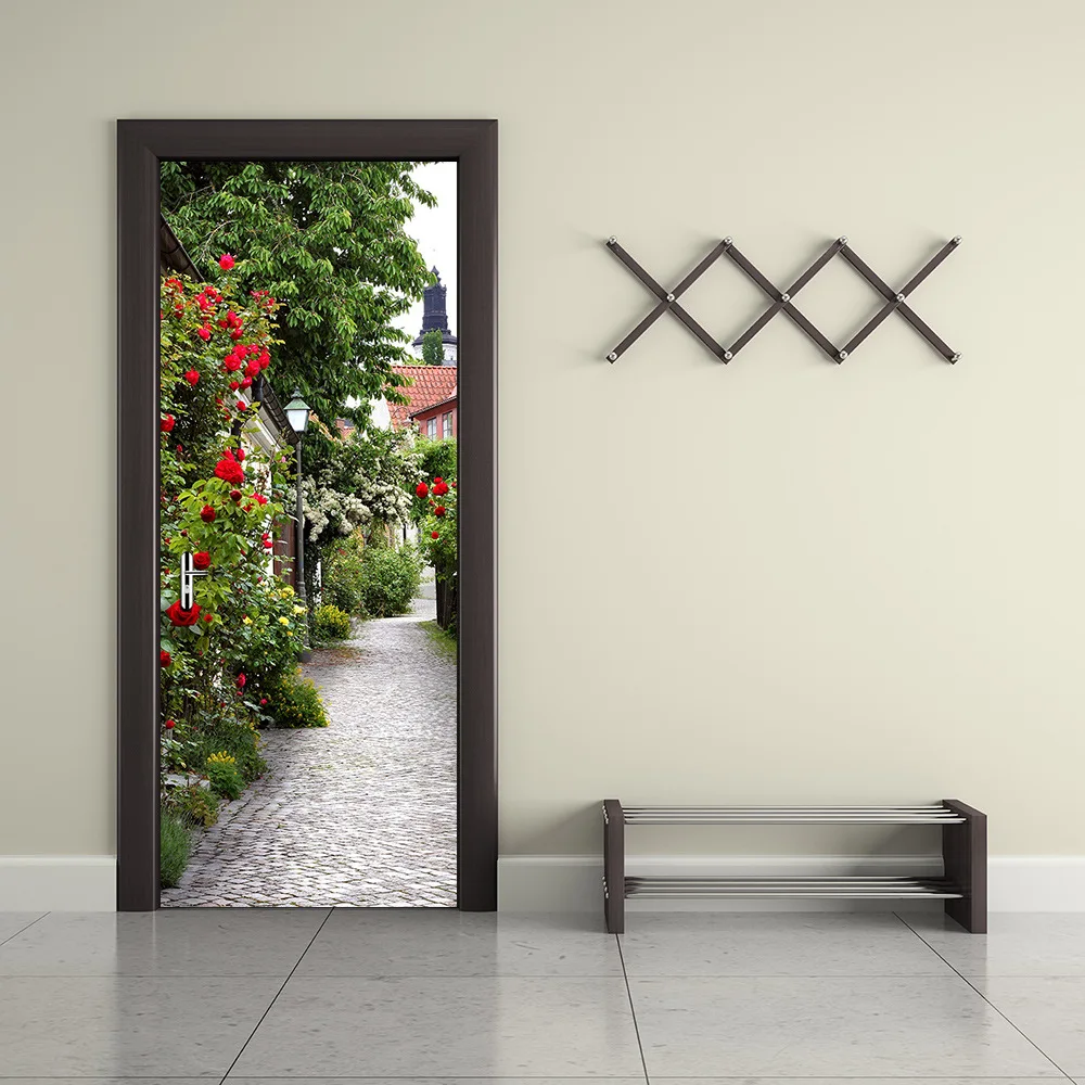 Modern 3d Simulated stereo wallpapers Bedroom Door Sticker Mural Wallpaper PVC Waterproof Self-adhesive Papel De Parede 3D
Modern 3d Simulated stereo wallpapers Bedroom Door Sticker Mural Wallpaper PVC Waterproof Self-adhesive Papel De Parede 3D
