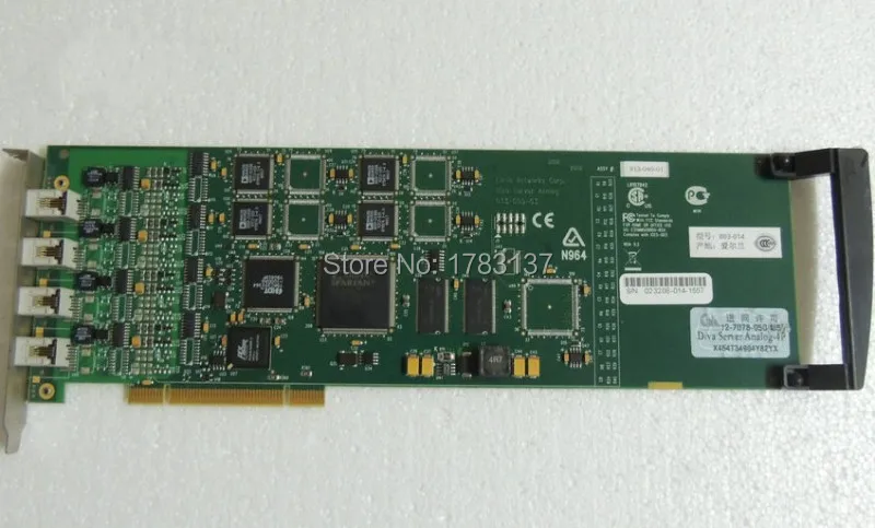 Карта для Eicon Diva Server Analog-4P 813-049-01 803-014 используется в хорошем состоянии | Компьютеры
