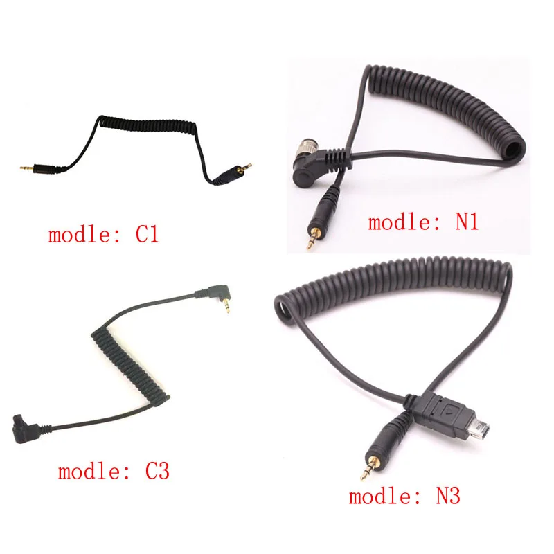MEW Lot 10pcs 2.5mm Remote Control Shutter Release Cable Connecting Cord RF-603 C1 C3 N1 N3 For Canon Nikon Sony Pentax Camera
MEW Lot 10pcs 2.5mm Remote Control Shutter Release Cable Connecting Cord RF-603 C1 C3 N1 N3 For Canon Nikon Sony Pentax Camera