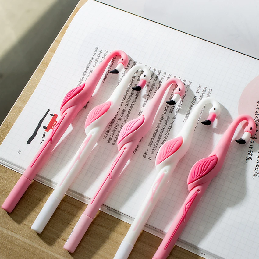 creative silicone flamingo gel pen 0.5mm black ink pen kawaii needle refill signature pen school office supplies gift for kids
creative silicone flamingo gel pen 0.5mm black ink pen kawaii needle refill signature pen school office supplies gift for kids