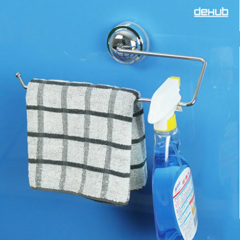 Dehub Suction Cup Kitchen Paper Towel Holder Kitchen towel hanger Towel Ring Holder Bathroom Kitchen Towel Wall Sucker Rail WC
Dehub Suction Cup Kitchen Paper Towel Holder Kitchen towel hanger Towel Ring Holder Bathroom Kitchen Towel Wall Sucker Rail WC