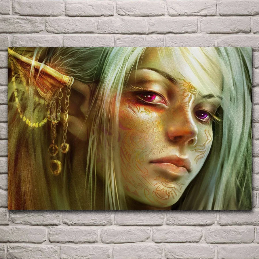 beautiful girl elf portrait artwork artistic face posters on the wall picture home living room decoration for bedroom KJ231
beautiful girl elf portrait artwork artistic face posters on the wall picture home living room decoration for bedroom KJ231