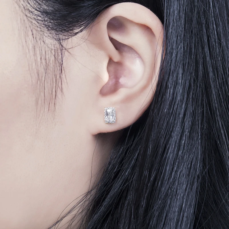 ANZIW Silver Earrings With Stones Halo 925 Sterling Silver Earrings Women Gift Fashion Wedding Love Jewelry boucle d'oreille
ANZIW Silver Earrings With Stones Halo 925 Sterling Silver Earrings Women Gift Fashion Wedding Love Jewelry boucle d'oreille