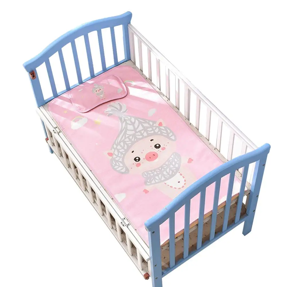 Baby Cartoon Cool Mat Ice Silk Mat with Pillow Set Air Conditioning Sleeping Mattress
Baby Cartoon Cool Mat Ice Silk Mat with Pillow Set Air Conditioning Sleeping Mattress