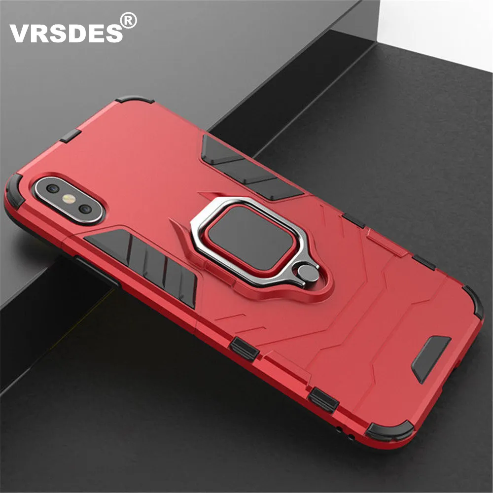 VRSDES For iPhone 6 6S 7 8 Plus XS Case 4 In 1 Shockproof Cover For iPhone X 5 5S Se XS Xs Max XR Magnetic Phone Finger Holders
VRSDES For iPhone 6 6S 7 8 Plus XS Case 4 In 1 Shockproof Cover For iPhone X 5 5S Se XS Xs Max XR Magnetic Phone Finger Holders