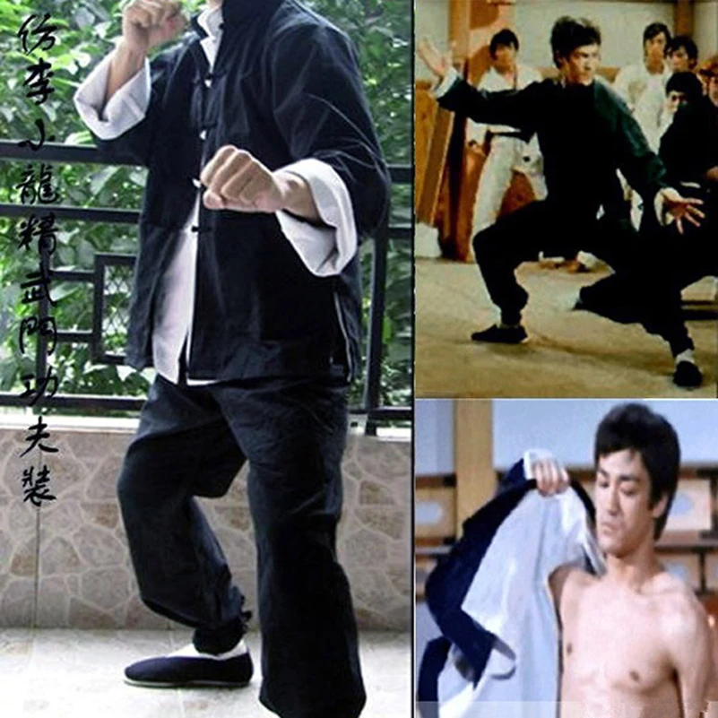Mens Classic Tang suits Kung Fu Martial Arts Uniforms Set of 3 Wing Chun Outfit Uniform
Mens Classic Tang suits Kung Fu Martial Arts Uniforms Set of 3 Wing Chun Outfit Uniform