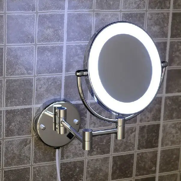 2014 High Quality Brass Chrome Bathroom LED Cosmetic Mirror In Wall Mounted Mirrors Bathroom Accessories
2014 High Quality Brass Chrome Bathroom LED Cosmetic Mirror In Wall Mounted Mirrors Bathroom Accessories