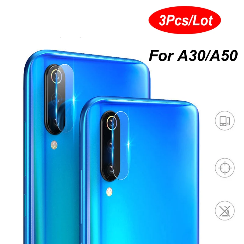 1/2/3 шт. Защитное стекло для объектива камеры Samsung Galaxy A30 A50 A70 A20E A10 M10 M20 M30 пленка из