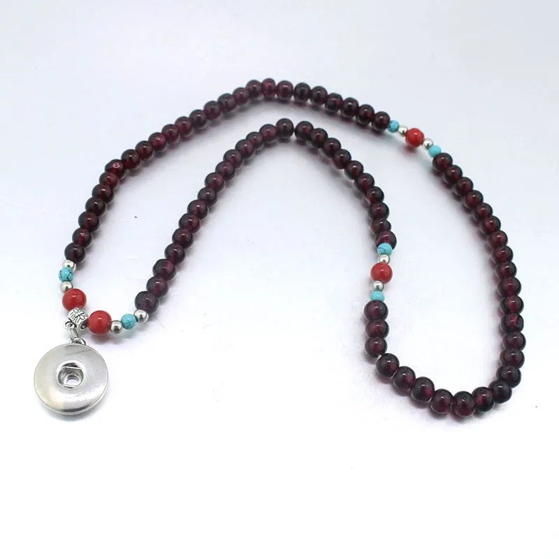 Boom Life Classic Stone 18mm metal snap button necklaces woman bohemian necklaces & pendants Beads Women's neck one direction
Boom Life Classic Stone 18mm metal snap button necklaces woman bohemian necklaces & pendants Beads Women's neck one direction