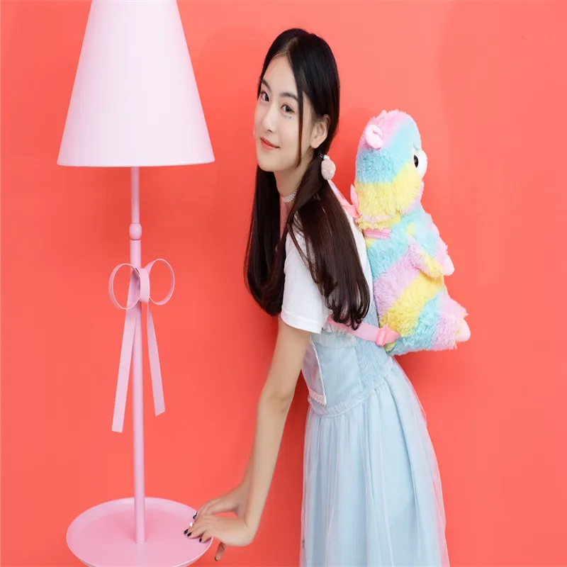 Vanmajor 45cm Cute Alpacasso backpack Plush toy kawaii Soft Alpaca Vicugna Pacos Plush Toy Stuffed Bag Toys Birthday Gift
Vanmajor 45cm Cute Alpacasso backpack Plush toy kawaii Soft Alpaca Vicugna Pacos Plush Toy Stuffed Bag Toys Birthday Gift