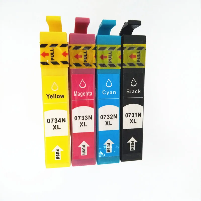 einkshop T0731 - T0734 Ink Cartridge For Epson T0731 CX7300 CX8300 TX210 C79 CX3900 CX3905 CX4900 CX4905 CX5500 CX5600 CX5900
einkshop T0731 - T0734 Ink Cartridge For Epson T0731 CX7300 CX8300 TX210 C79 CX3900 CX3905 CX4900 CX4905 CX5500 CX5600 CX5900