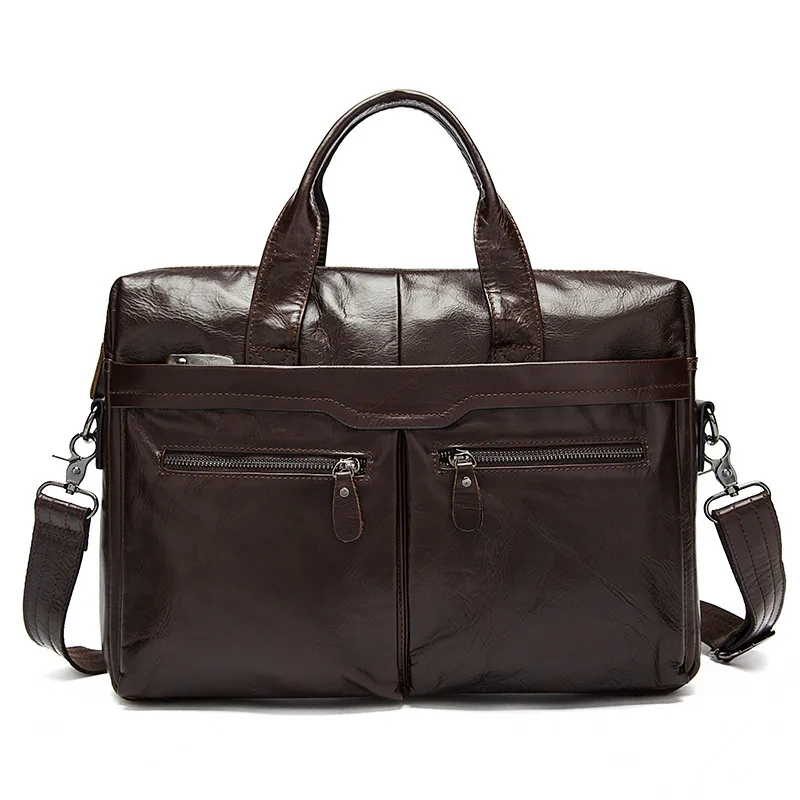 Nesitu Vintage Black Coffee Brown Real Skin Genuine Leather A4 14'' Laptop Office Men Briefcase Portfolio Messenger Bags M9005
Nesitu Vintage Black Coffee Brown Real Skin Genuine Leather A4 14'' Laptop Office Men Briefcase Portfolio Messenger Bags M9005