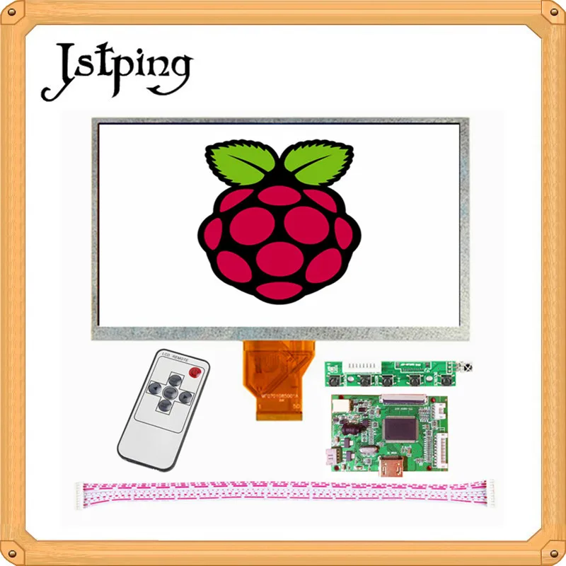 9 дюймовый ЖК экран Jstping панель AT090TN10 12 монитор + плата драйвера ультрамаленькая