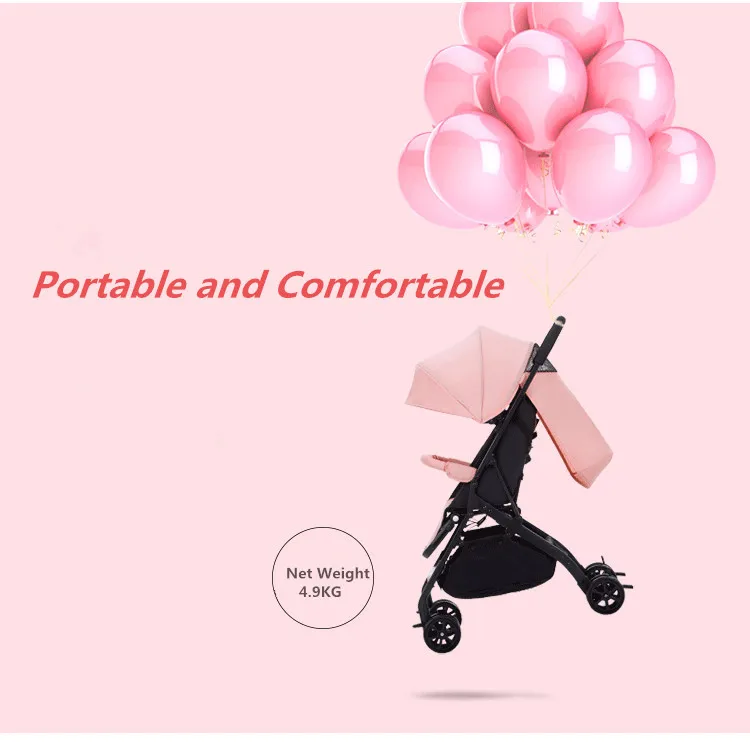 Can sit and lay 4.9kg ultra light folding one button to collect portable baby children travel baby car hot mom preferred
Can sit and lay 4.9kg ultra light folding one button to collect portable baby children travel baby car hot mom preferred