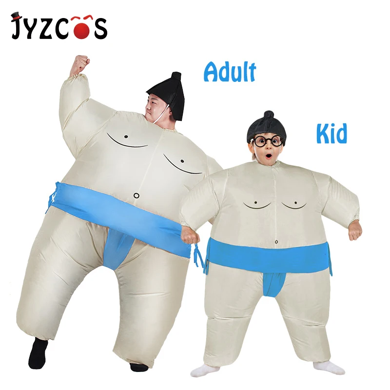 JYZCOS Inflatable Sumo Costume Halloween Costume for Adult Kid Purim Carnival Christmas Cosplay Fan Operated Sumo Wrestler Suits
JYZCOS Inflatable Sumo Costume Halloween Costume for Adult Kid Purim Carnival Christmas Cosplay Fan Operated Sumo Wrestler Suits