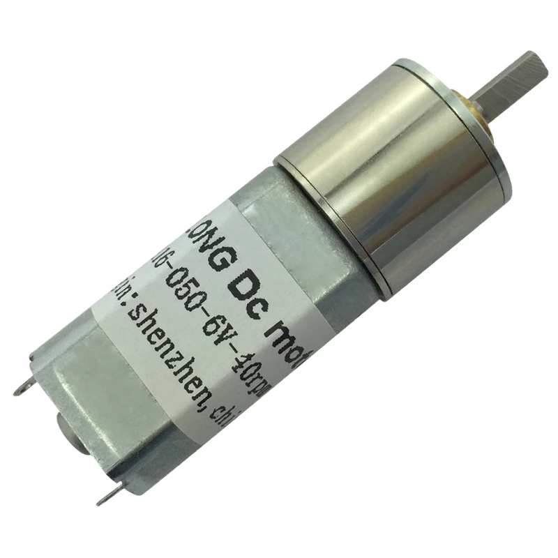 GA16-050 Reducer Motor Micro DC Gear Motor Small Motor 6V 40RPM 
GA16-050 Reducer Motor Micro DC Gear Motor Small Motor 6V 40RPM