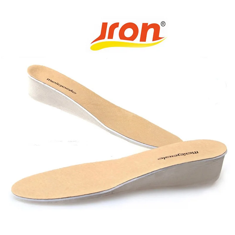 One Pair Orthopedic Leather Increased insole 2.5 CM Cushion Shoe Lift Height Increase Heel Insoles Pair Taller For Men and Women
One Pair Orthopedic Leather Increased insole 2.5 CM Cushion Shoe Lift Height Increase Heel Insoles Pair Taller For Men and Women