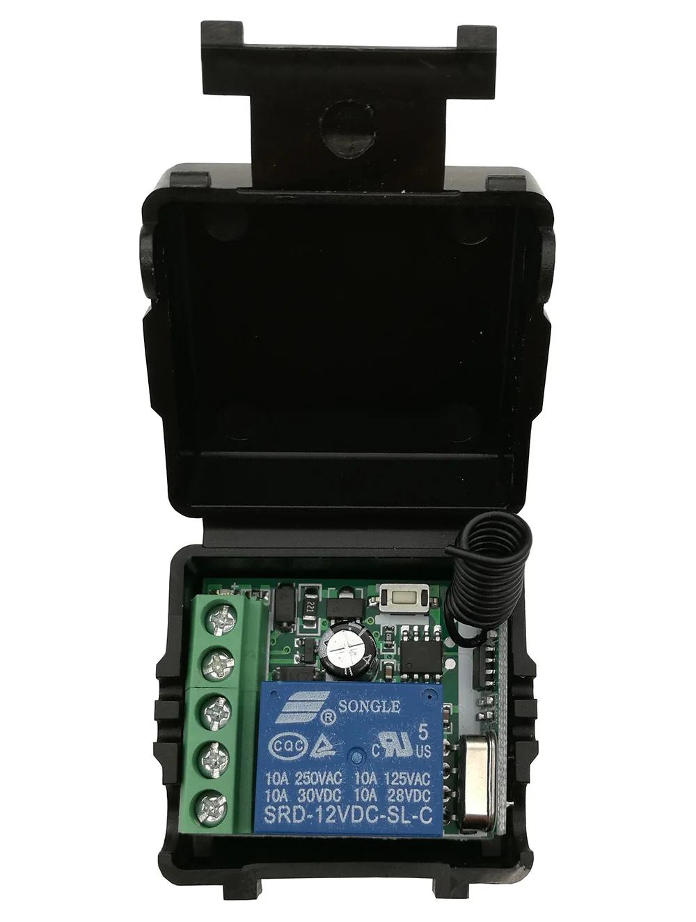 xuanlongyuan Mini Size DC 12V 1CH 1CH 10A Wireless Remote Control Switch Receiver ,315/433.92 MHz Can delay off 20 seconds
xuanlongyuan Mini Size DC 12V 1CH 1CH 10A Wireless Remote Control Switch Receiver ,315/433.92 MHz Can delay off 20 seconds