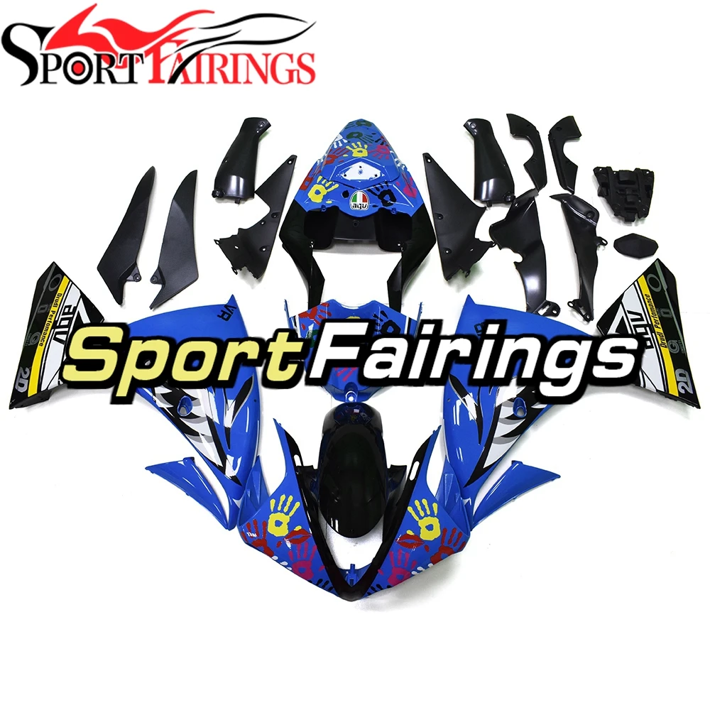 Sportbike Blue Shark Cowlings For Yamaha 2009 2010 2011 YZF1000 R1 ABS Injection Motorcycle Body Frames YZF R1 09 10 11 Fairings
Sportbike Blue Shark Cowlings For Yamaha 2009 2010 2011 YZF1000 R1 ABS Injection Motorcycle Body Frames YZF R1 09 10 11 Fairings