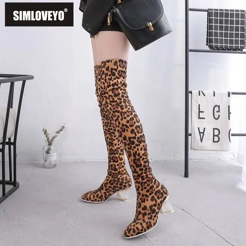 SIMLOVEYO/сезон зима-Осень-зима; Эластичные высокие сапоги до бедра; Леопардовая обувь из замши на необычном каблуке с круглым носком без застежки; Женская обувь; Размер 44
SIMLOVEYO/сезон зима-Осень-зима; Эластичные высокие сапоги до бедра; Леопардовая обувь из замши на необычном каблуке с круглым носком без застежки; Женская обувь; Размер 44