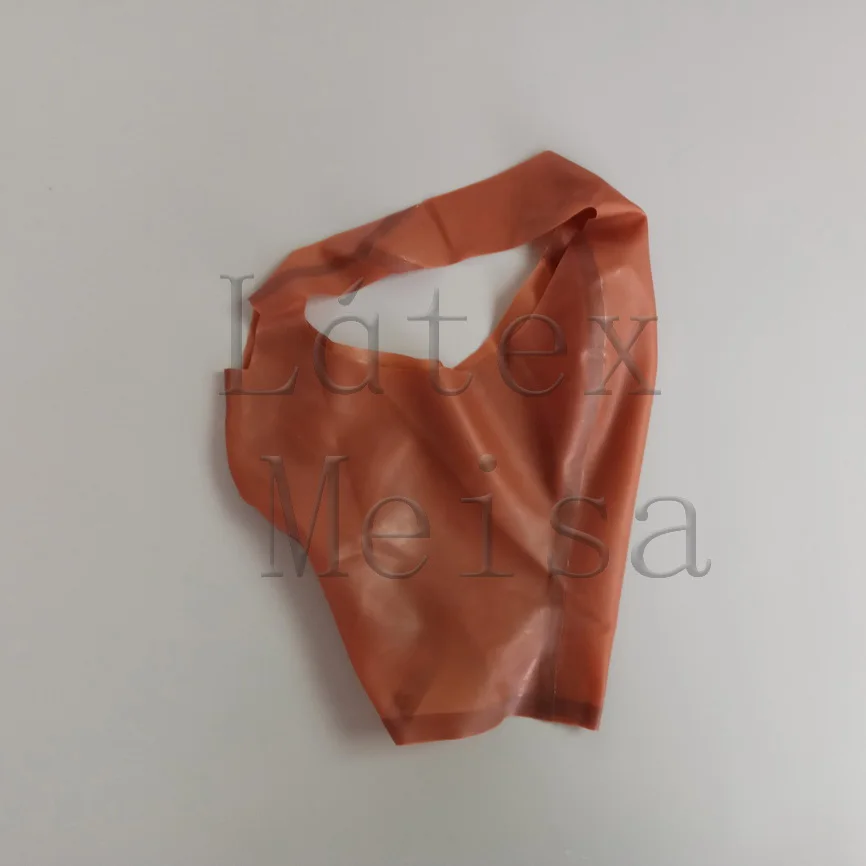 Латексные капюшоны Zentai, прозрачные, коричневые, с открытым лбом, носом и ртом, без молнии, для взрослых
Латексные капюшоны Zentai, прозрачные, коричневые, с открытым лбом, носом и ртом, без молнии, для взрослых