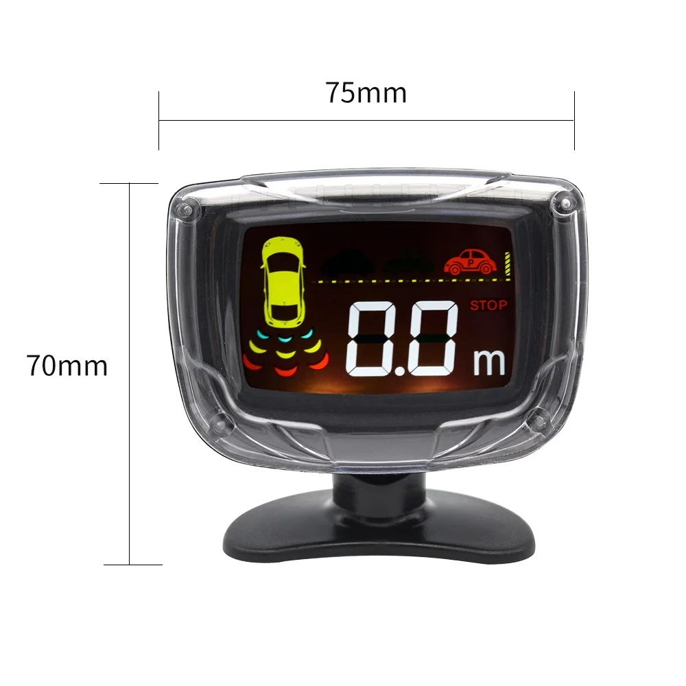 Car Parking Sensors 4 Sensors 22mm LED Digital Display Car Reverse Backup Radar Reversing Parking Detector Monitor System
Car Parking Sensors 4 Sensors 22mm LED Digital Display Car Reverse Backup Radar Reversing Parking Detector Monitor System