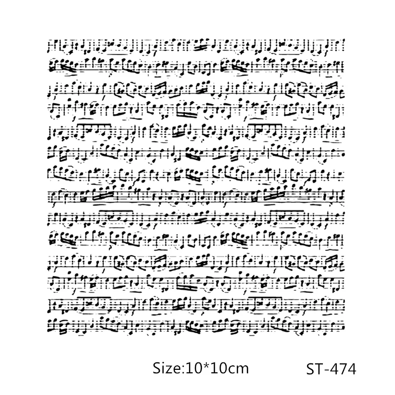 AZSG Stave Music Score Note Clear Stamps/Seals For DIY Scrapbooking/Card Making/Album Decorative Silicone Stamp Crafts
AZSG Stave Music Score Note Clear Stamps/Seals For DIY Scrapbooking/Card Making/Album Decorative Silicone Stamp Crafts