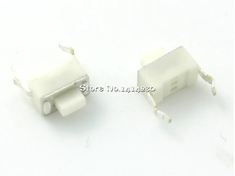 

100Pcs DIP-2Pin Tact Switch 3x6x4.3 mm connectors Push button 3*6*4.3mm Tactile Switches