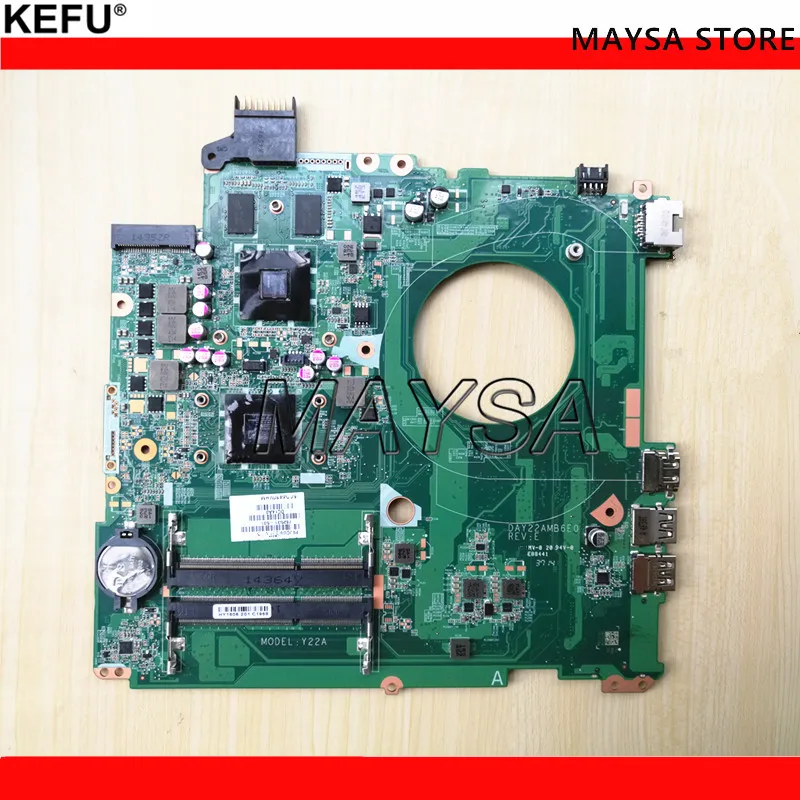 Материнская плата DAY22AMB6E0 Y22A 762532-501 762532-001 подходит для ноутбуков HP 15-p | Компьютеры и