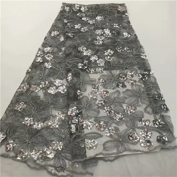 Tulle Lace Fabric 2019Sequins Fabric High Quality African Wedding Lace Fabric Embroidery French Mesh Lace For 5yards -YF12
Tulle Lace Fabric 2019Sequins Fabric High Quality African Wedding Lace Fabric Embroidery French Mesh Lace For 5yards -YF12