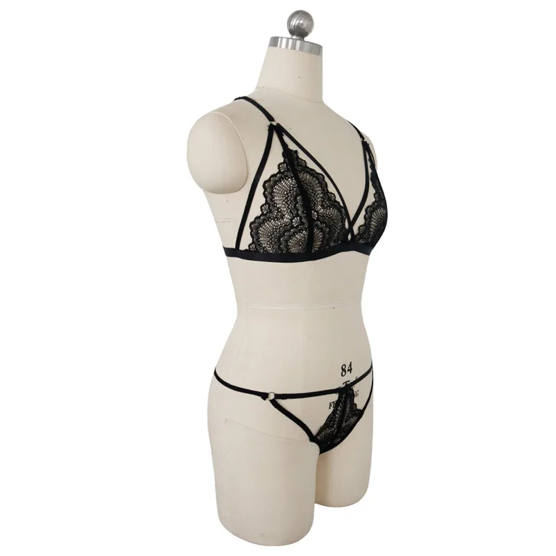 New Women Lace Sexy Bra Set Push Up Seamless Wire Free Bralette Hot Black Lingerie High Waist G-string Underwear Suit Female
New Women Lace Sexy Bra Set Push Up Seamless Wire Free Bralette Hot Black Lingerie High Waist G-string Underwear Suit Female