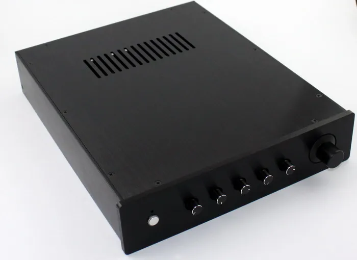 WA6 Black All Aluminum Housing 2.1 Channel Preamplifier Chassis Power Amplifier Case DIY Box 362*300*70MM
WA6 Black All Aluminum Housing 2.1 Channel Preamplifier Chassis Power Amplifier Case DIY Box 362*300*70MM