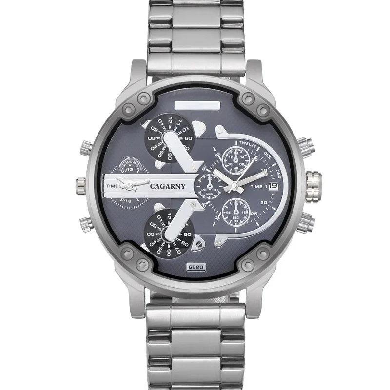 CAGARNY 7313 new luxury sports fashion military automatic date men's watch stainless steel strap men's clock relogio masculino
CAGARNY 7313 new luxury sports fashion military automatic date men's watch stainless steel strap men's clock relogio masculino