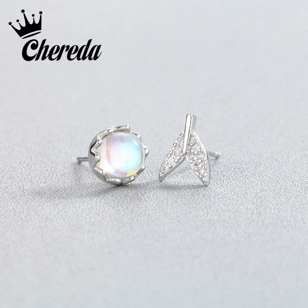 Chereda Mermaid's Tears Natural Stone Stud Earring for Women Cartoon Asymmetry Earrings Charm Girl Jewelry
Chereda Mermaid's Tears Natural Stone Stud Earring for Women Cartoon Asymmetry Earrings Charm Girl Jewelry