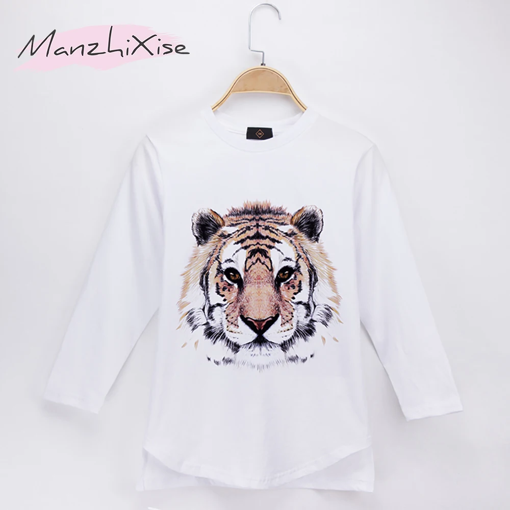 2019 Kids Clothes Children T-shirt Tiger 3D Print 100% Cotton O-Neck Full Long Sleeve Boys T Shirts Baby Girls Tops Child Shirt
2019 Kids Clothes Children T-shirt Tiger 3D Print 100% Cotton O-Neck Full Long Sleeve Boys T Shirts Baby Girls Tops Child Shirt