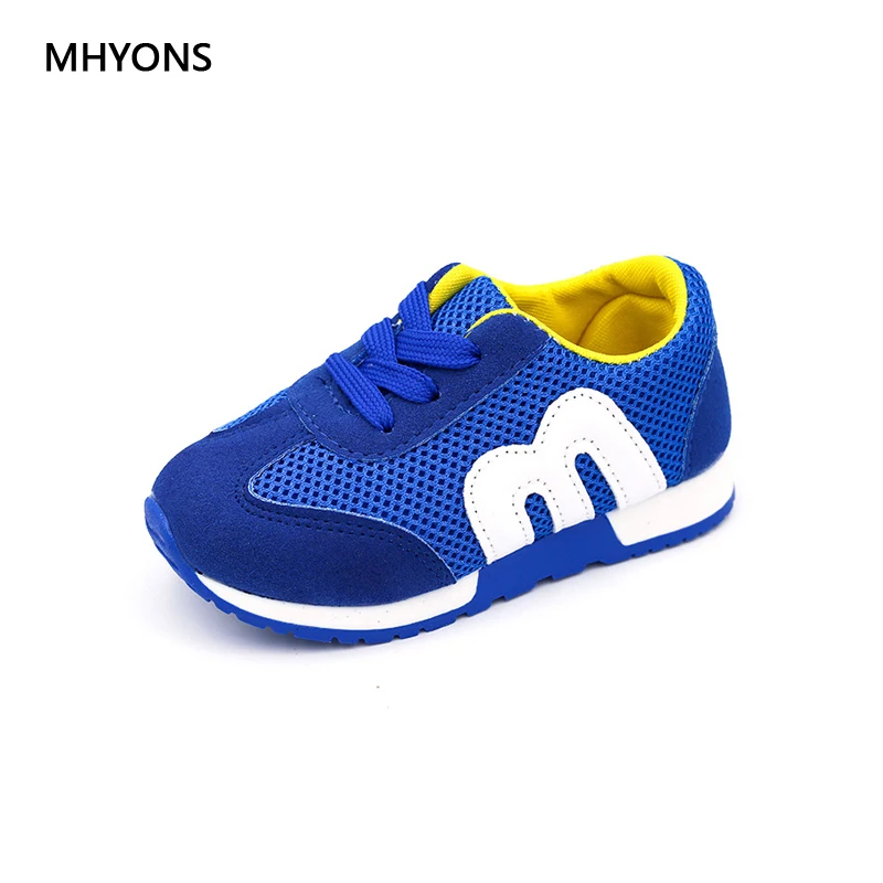 MHYONS 2018 новая детская обувь повседневная сетчатая дышащая для девочек и мальчиков