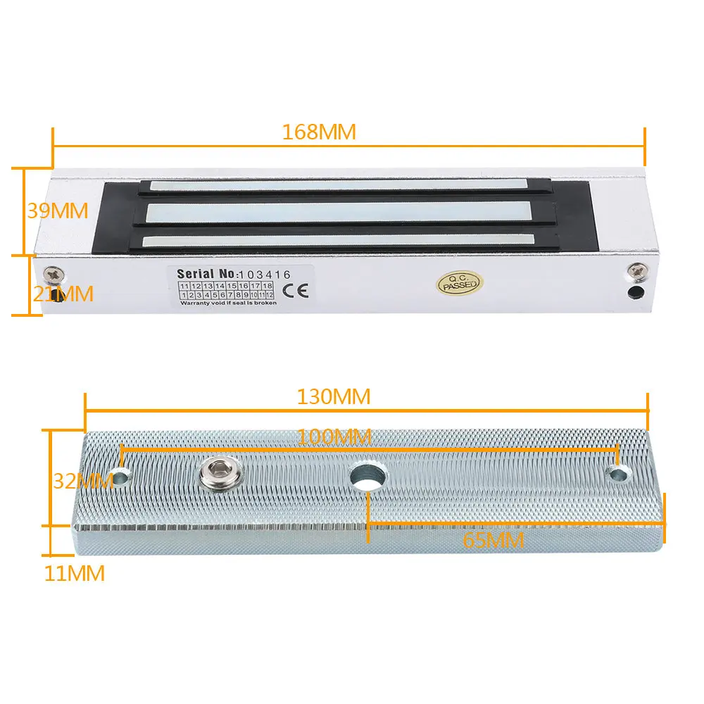 Access Control Electric Magnetic Door Lock 180KG (350LB) 12V Electric Lock Holding Force High Quality Free Shipping
Access Control Electric Magnetic Door Lock 180KG (350LB) 12V Electric Lock Holding Force High Quality Free Shipping
